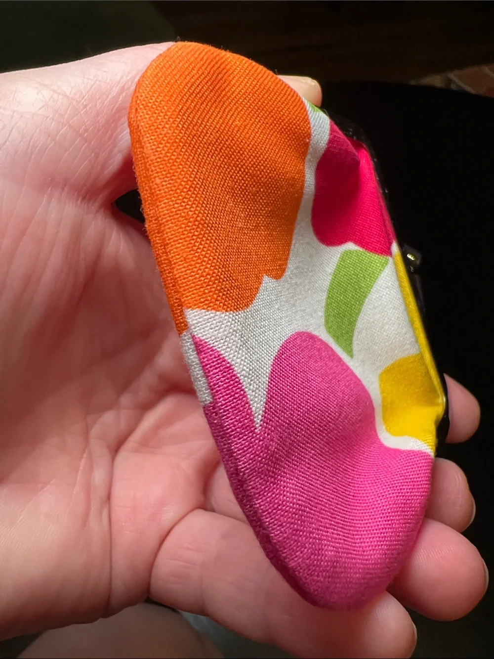 Marimekko Made in Finland Designer Small Colorful Floral Coin Purse